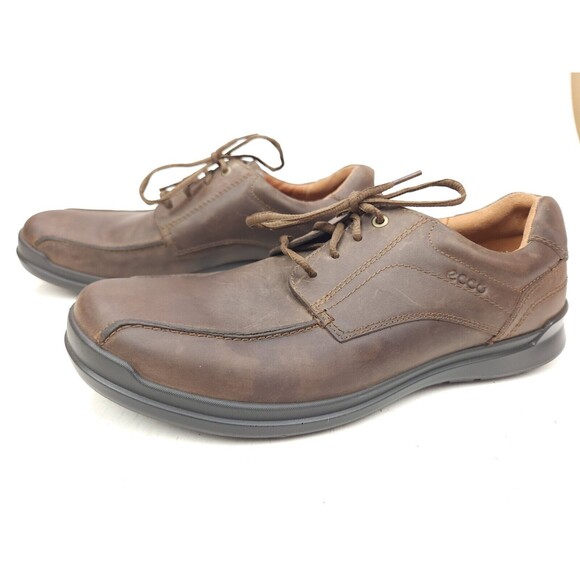 ECCO Bicycle-Toe Brown 13-13.5 (47 EU) Men Helsinki Dress Shoes main image 8
